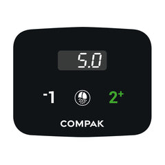 Compak i3 Pro LCD keypad with programmable single and double dose controls