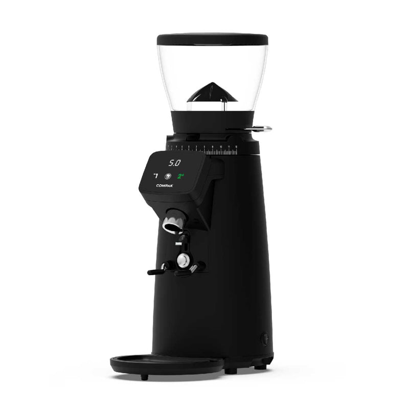 Compak i3 Pro 58mm on-demand espresso grinder in black