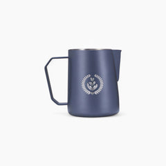 Latte Art Pro stainless steel milk pitcher detail