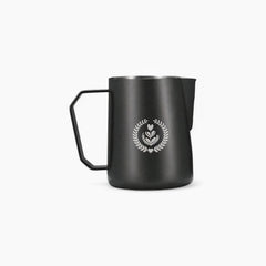 Latte Art Pro stainless steel milk pitcher detail