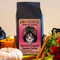 TBD BASIC-ally Amazing Pumpkin Spice Coffee coffee package