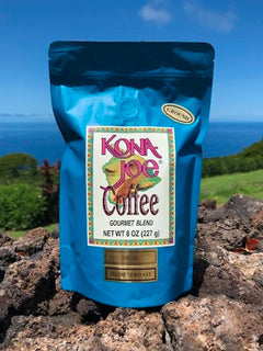 Kona Joe Decaf Gourmet Blend coffee bag front