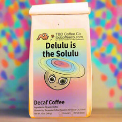 TBD Delulu Peru Swiss Water Decaf product photograph 2