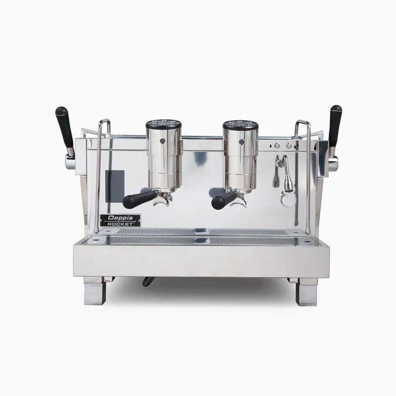 Rocket RE Doppia 2 Group dual-boiler commercial espresso machine front view