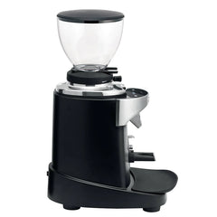 Ceado E37J black coffee grinder, side view