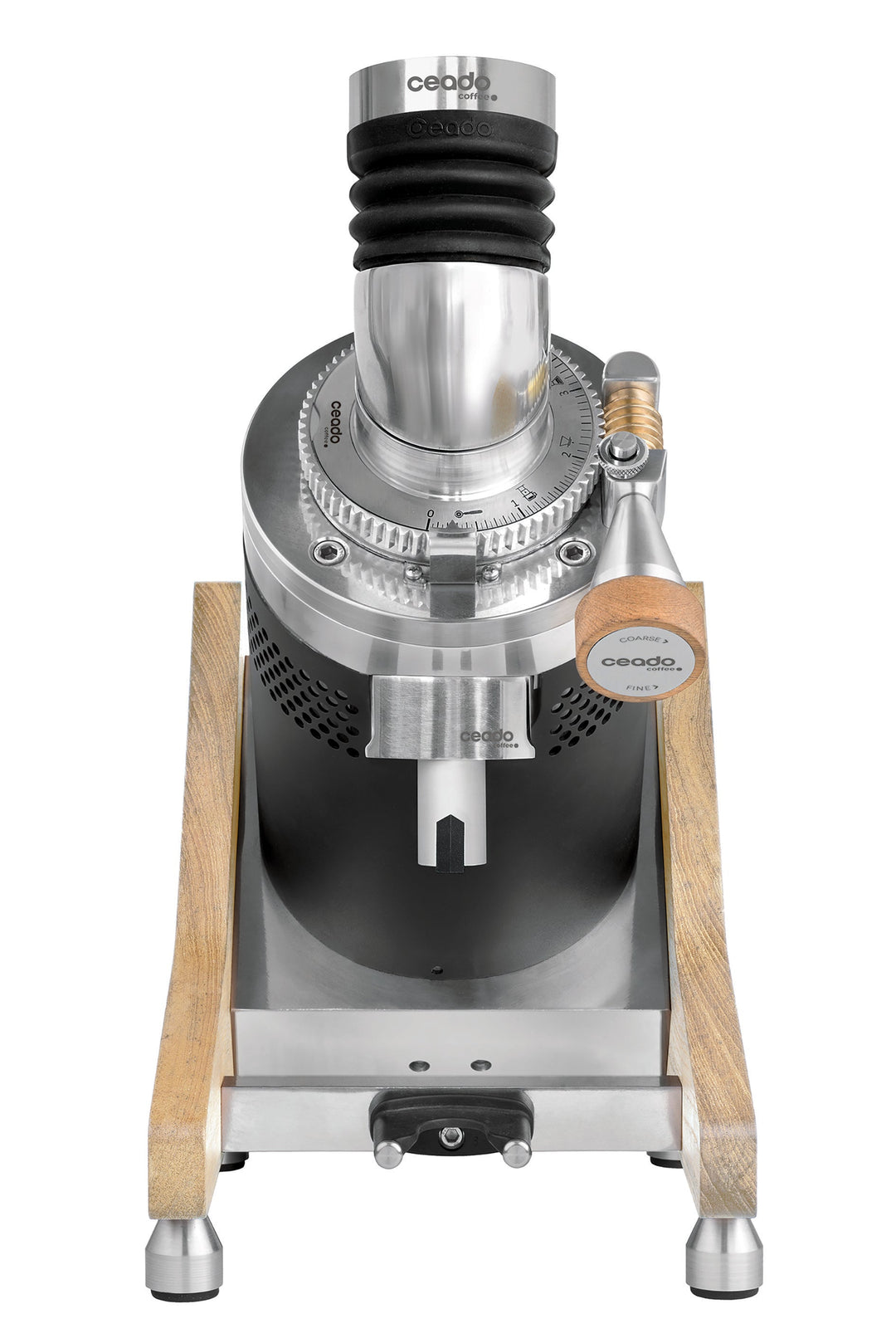 Ceado E37Z Naked Single Dose Coffee Grinder — black finish 1