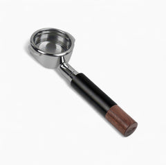 High-extraction Italian-style bottomed portafilter handle