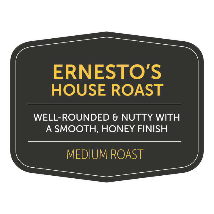 Bag of medium roast coffee from Blend with notes of Rich Flavors