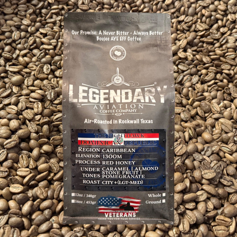 Bag of specialty roast coffee from Origin Unknown with notes of Rich Flavors