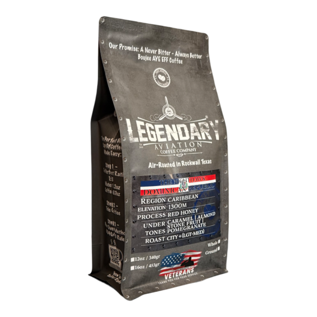Bag of specialty roast coffee from Origin Unknown with notes of Rich Flavors