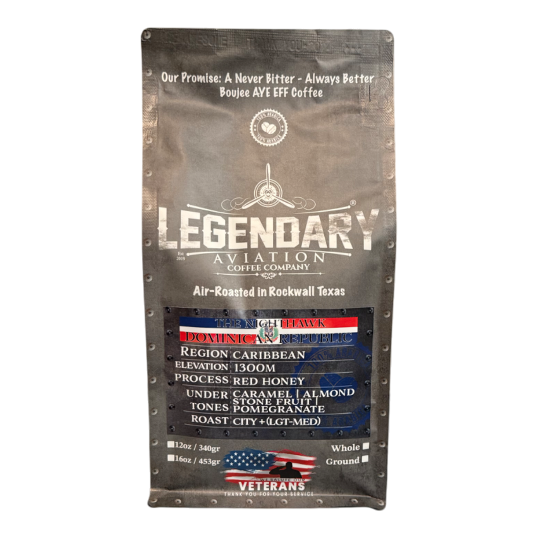 Bag of specialty roast coffee from Origin Unknown with notes of Rich Flavors