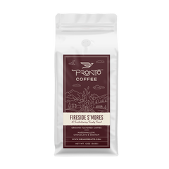 Fireside S’mores flavored Arabica coffee front package