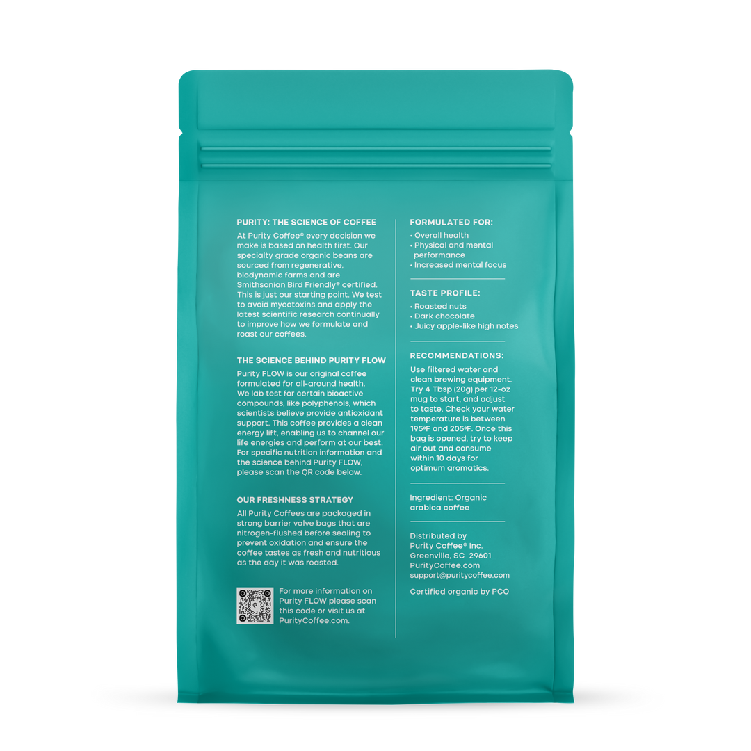 Bag of medium roast coffee from Origin Unknown with notes of Chocolate