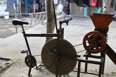 Guatemala – Fredy Gonzalez by Nossa Familia Coffee — coffee depulper at the Guatemala farm, image 6 of 9