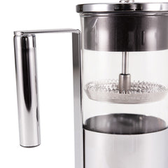 Yama glass French press detail