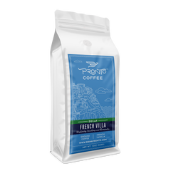 French Villa Vanilla Decaf Coffee — package detail
