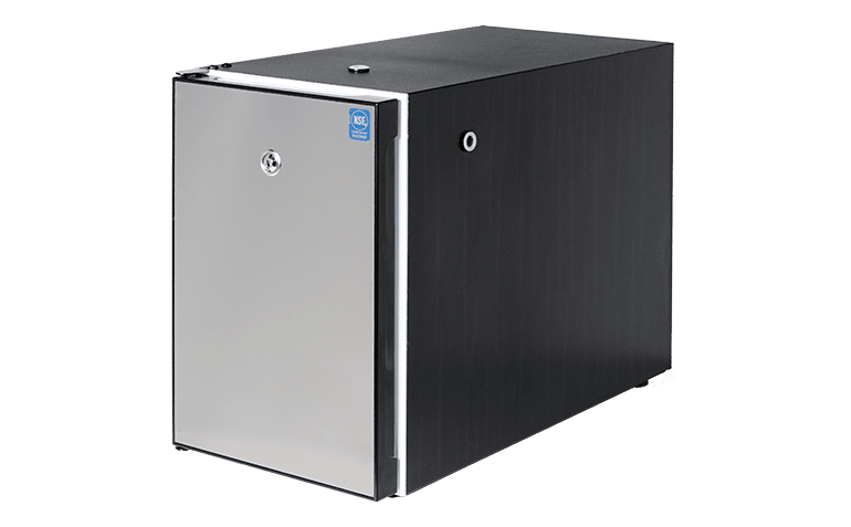 Saeco milk fridge side view