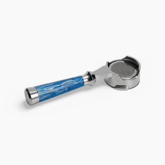 High-extraction Italian-style bottomed portafilter handle