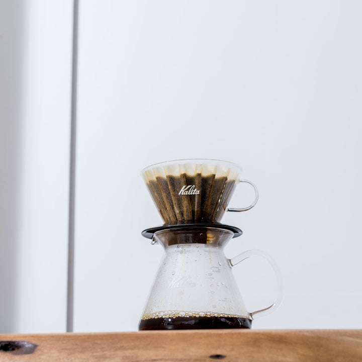 Kalita Wave Glass Coffee Dripper 185