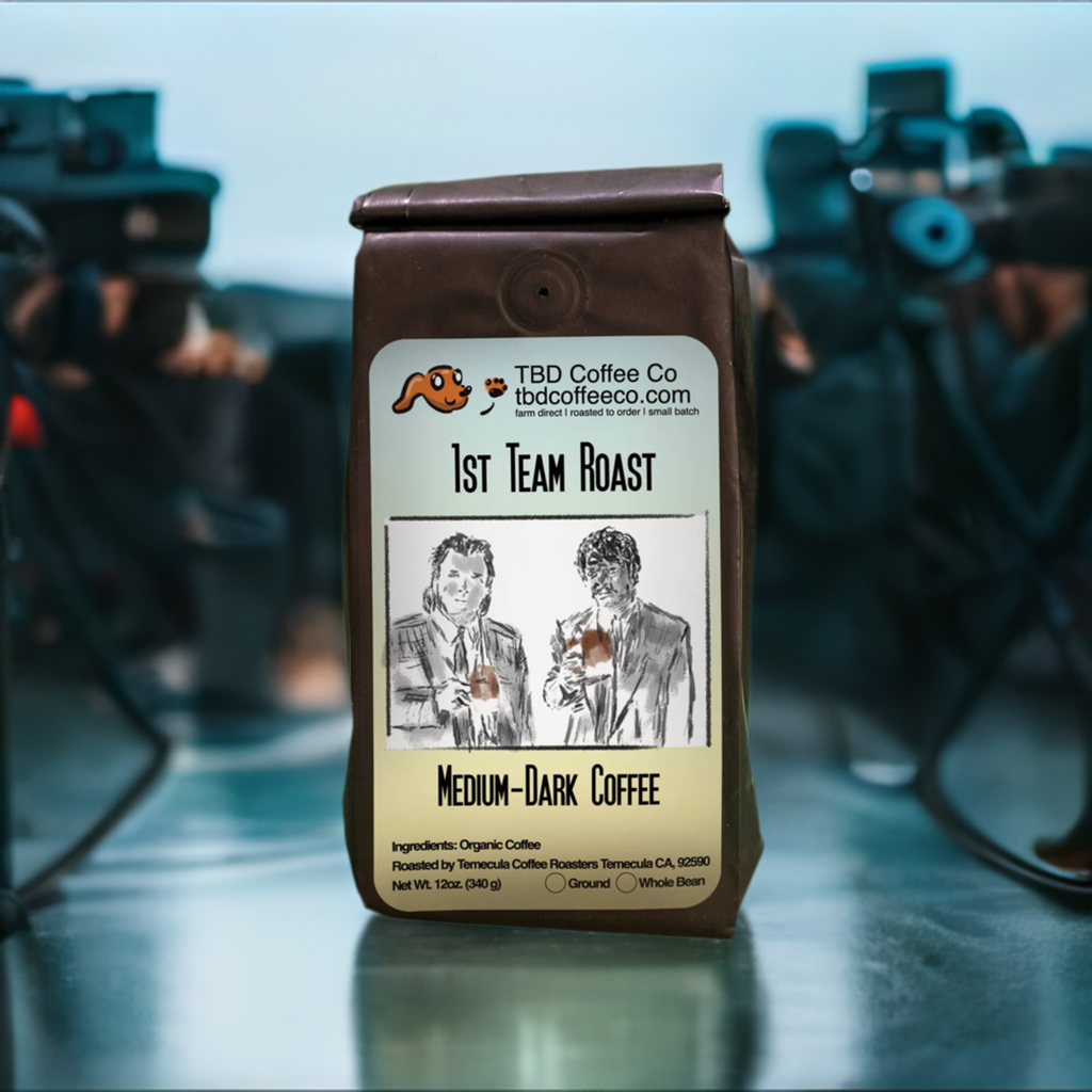 1st Team Roast | Single Origin Medium-Dark Coffee