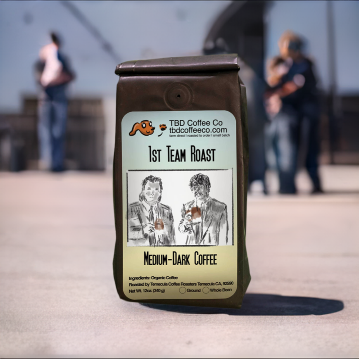 1st Team Roast | Single Origin Medium-Dark Coffee