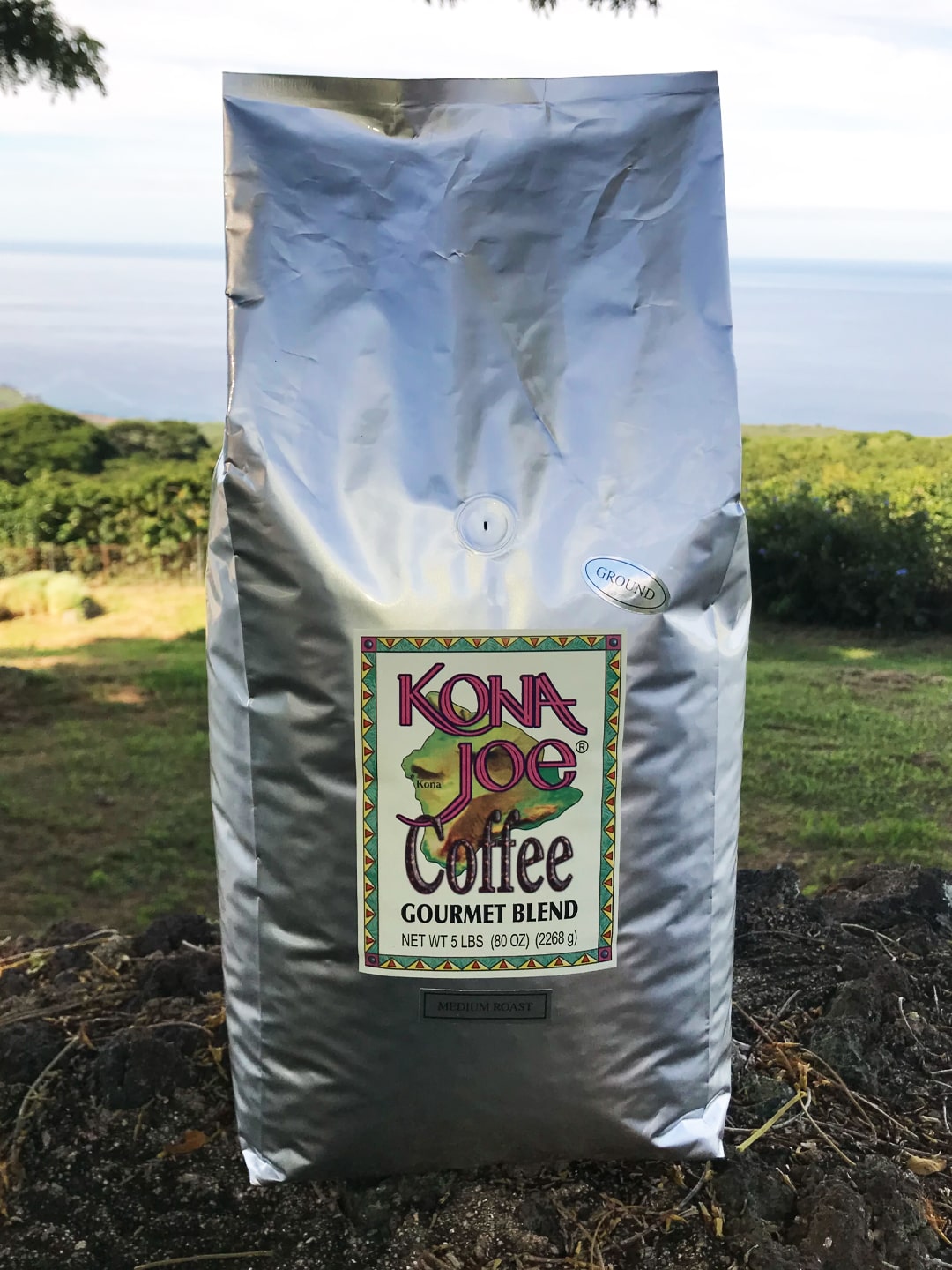Bag of specialty roast coffee from Origin Unknown with notes of Rich Flavors
