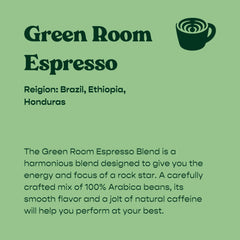 Sound Coffee Green Room Espresso Blend — green room espresso blend (view 3)