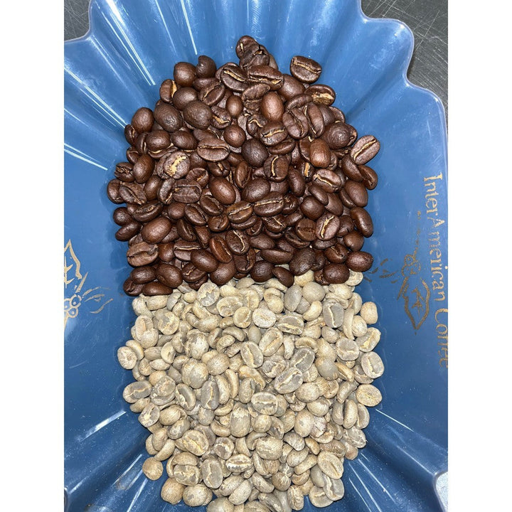 Bag of specialty roast coffee from Origin Unknown with notes of Fruity