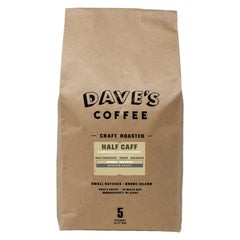 Dave’s Half Caff Coffee Blend five-pound package
