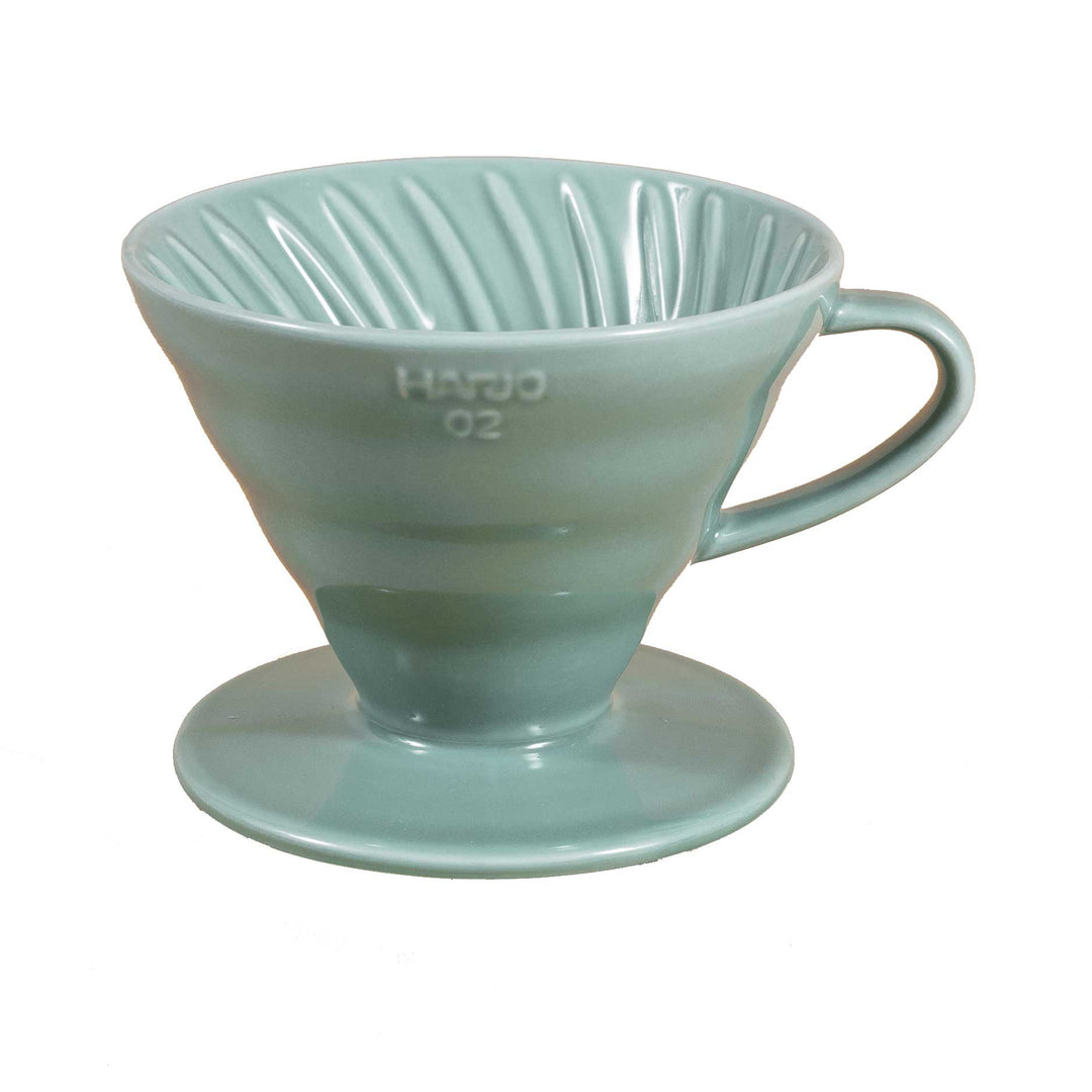 V60 Ceramic Coffee Dripper 02 - Turquoise