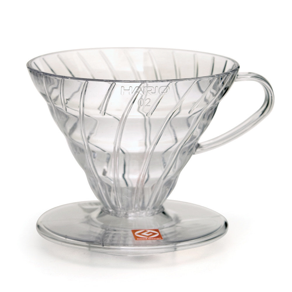 V60 Plastic Coffee Dripper 02 - Clear