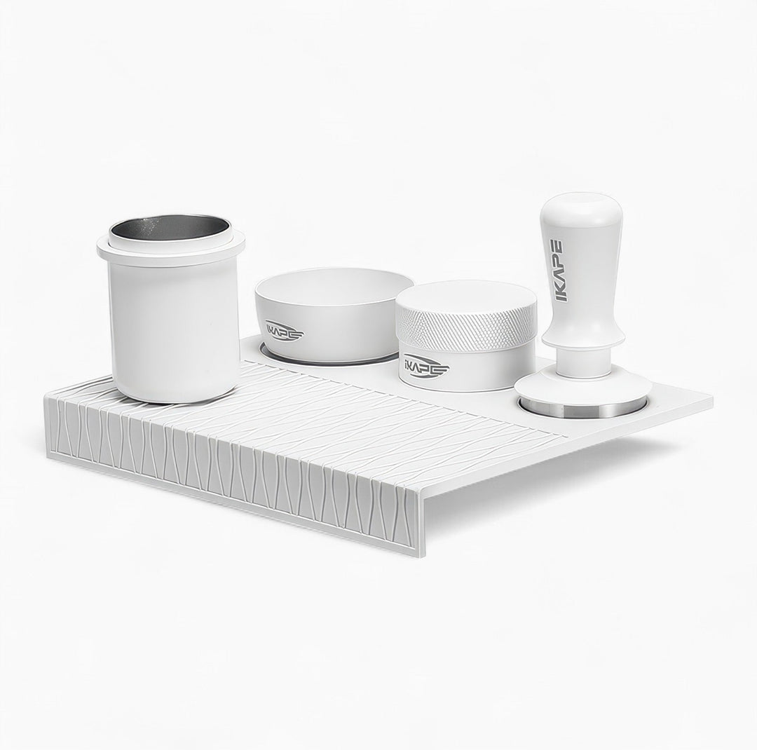 Espresso White Tamper & Distributor