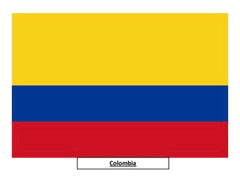 Colombia flag graphic in the Bendix Colombian EA Decaf Coffee gallery