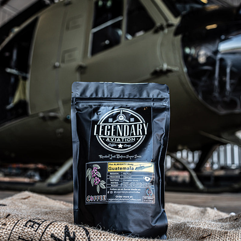 Bag of specialty roast coffee from Origin Unknown with notes of Rich Flavors