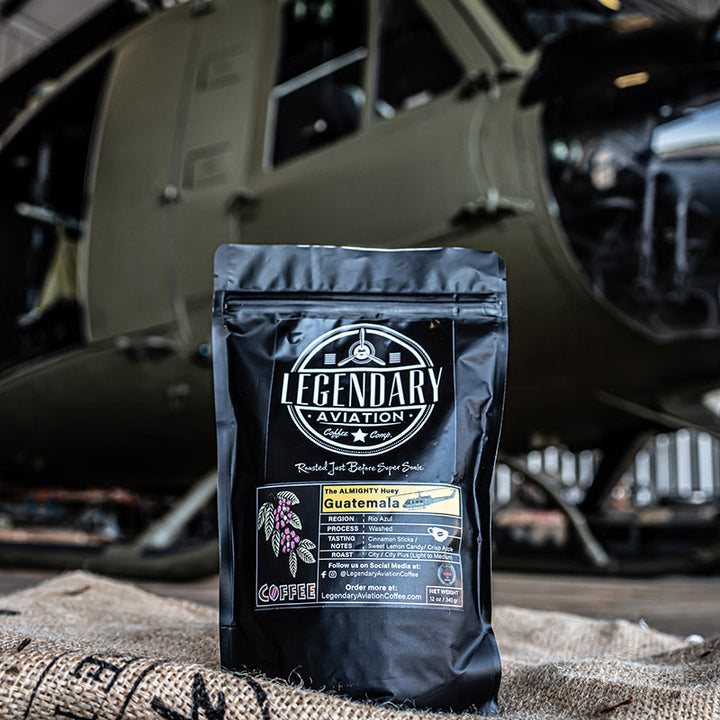 Bag of specialty roast coffee from Origin Unknown with notes of Rich Flavors
