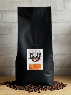Surje large black decaf coffee bag