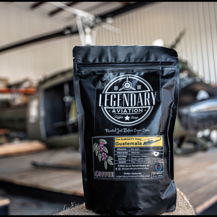 Bag of specialty roast coffee from Origin Unknown with notes of Rich Flavors