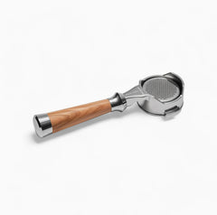 High-extraction Italian-style bottomed portafilter handle