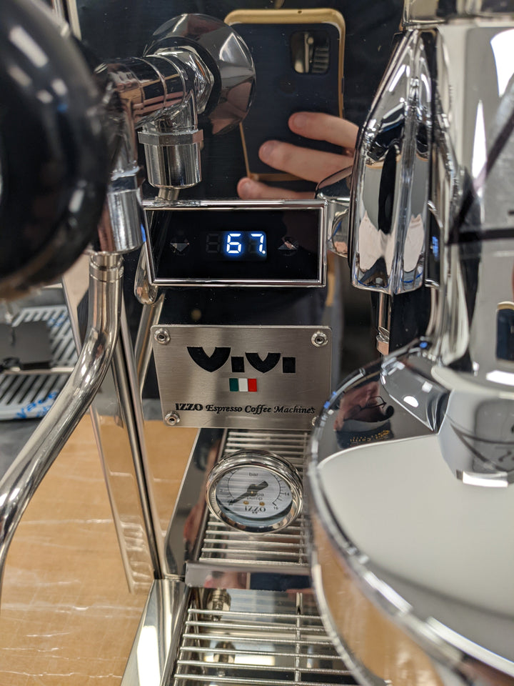 Izzo Vivi PID internal boiler and component layout