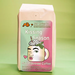 TBD Kissing Season Mint Coffee coffee package
