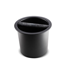 Bottom view of espresso knock box