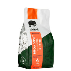 Lanna Broadway Thailand–Costa Rica Coffee Blend — 12-ounce coffee package