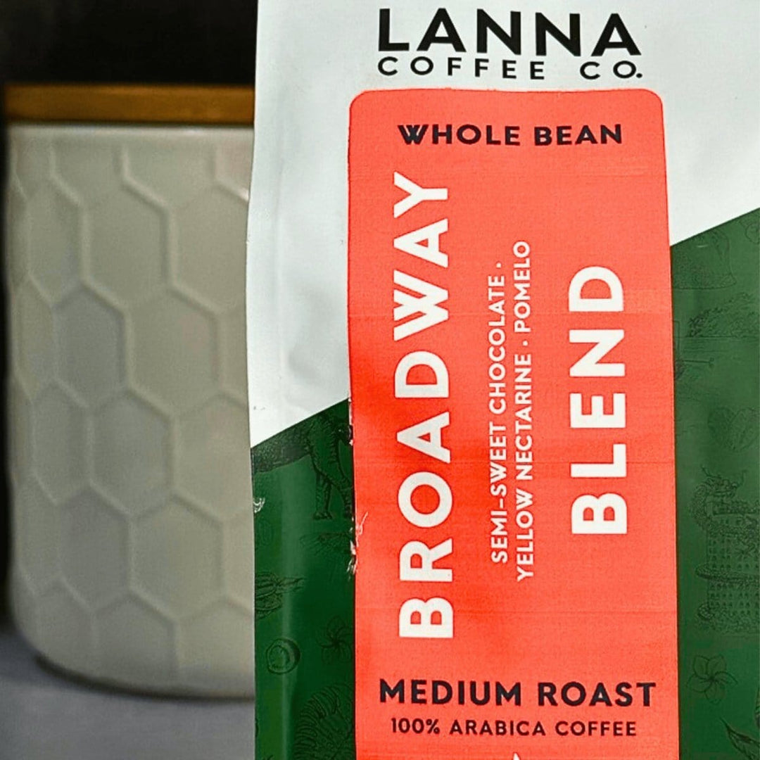 Bag of specialty roast coffee from Costa Rica with notes of Chocolate, Fruity
