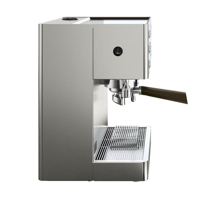 Lelit Elizabeth V3 compact stainless steel side profile