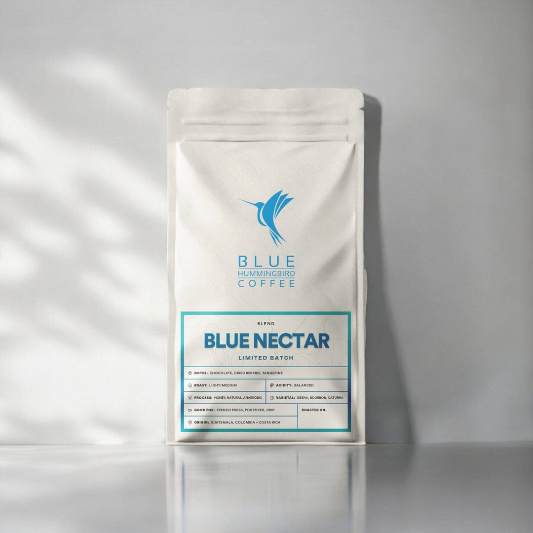 Bag of medium roast coffee from Guatemala with notes of Chocolate, Fruity, Floral