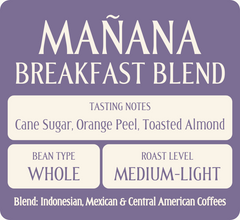 Goldberry Mañana Breakfast Coffee Blend — Bag of specialty roast coffee from Blend with notes of Rich Flavors — image 3