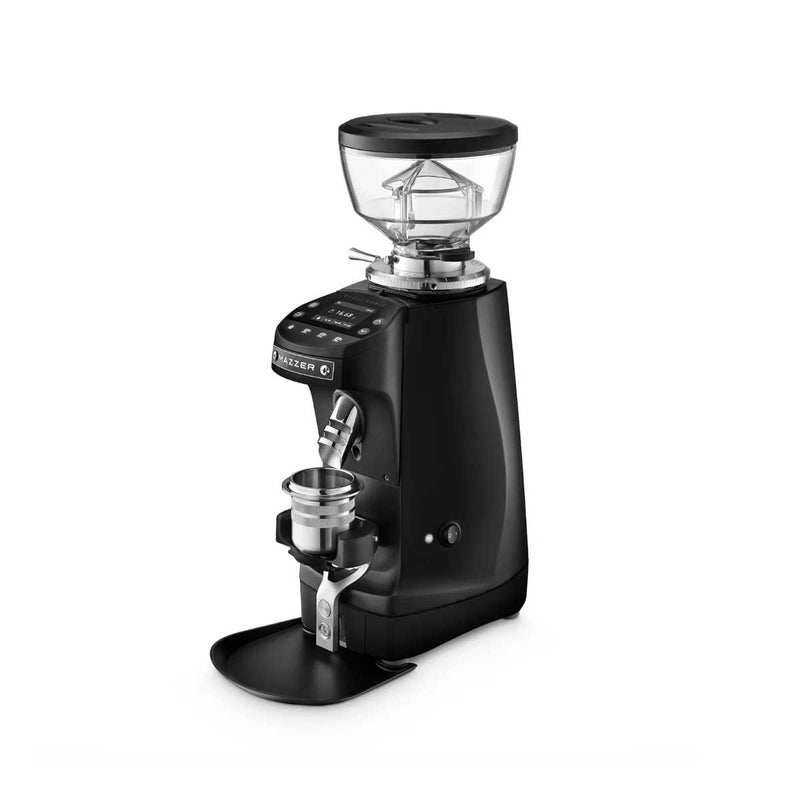 Mazzer Mini G grind-by-weight commercial espresso grinder with short hopper
