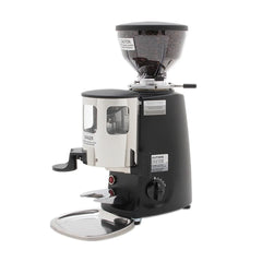 Mazzer Mini with Doser Espresso Grinder – black grinder front view