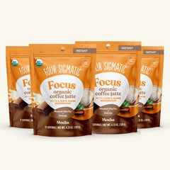 Four Sigmatic Focus Mocha Instant Coffee Latte Focus Organic Coffee Latte - Mocha — image 5