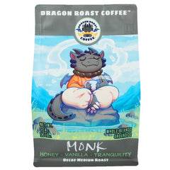 Dragon Roast Monk Colombia Decaf — Bag of specialty roast coffee from Origin Unknown with notes of Rich Flavors — image 1